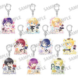 Akane Kurokawa, etc. Oshi No Ko Trading Acrylic Keychains Popcolle All 9 Types Set Key Chain [USED]