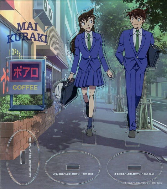 Shinichi Kudo Mori Ran Detective Conan Jacket Design Acrylic Stand CD Mai Kuraki / Forever for YOU Complete Limited Edition A Enclosed Bonus Acrylic Stand [USED]