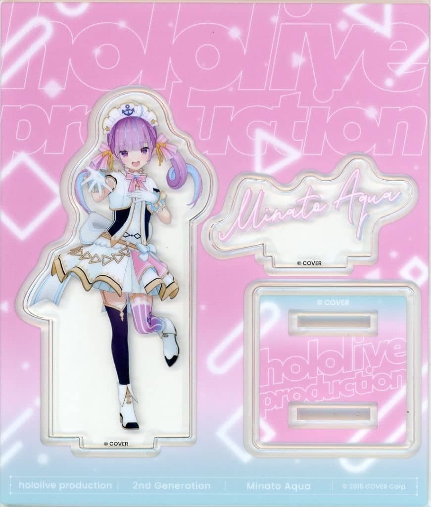 Minato Aqua VTuber Hololive Acrylic Stand Origin Costume Acrylic Stands [USED]