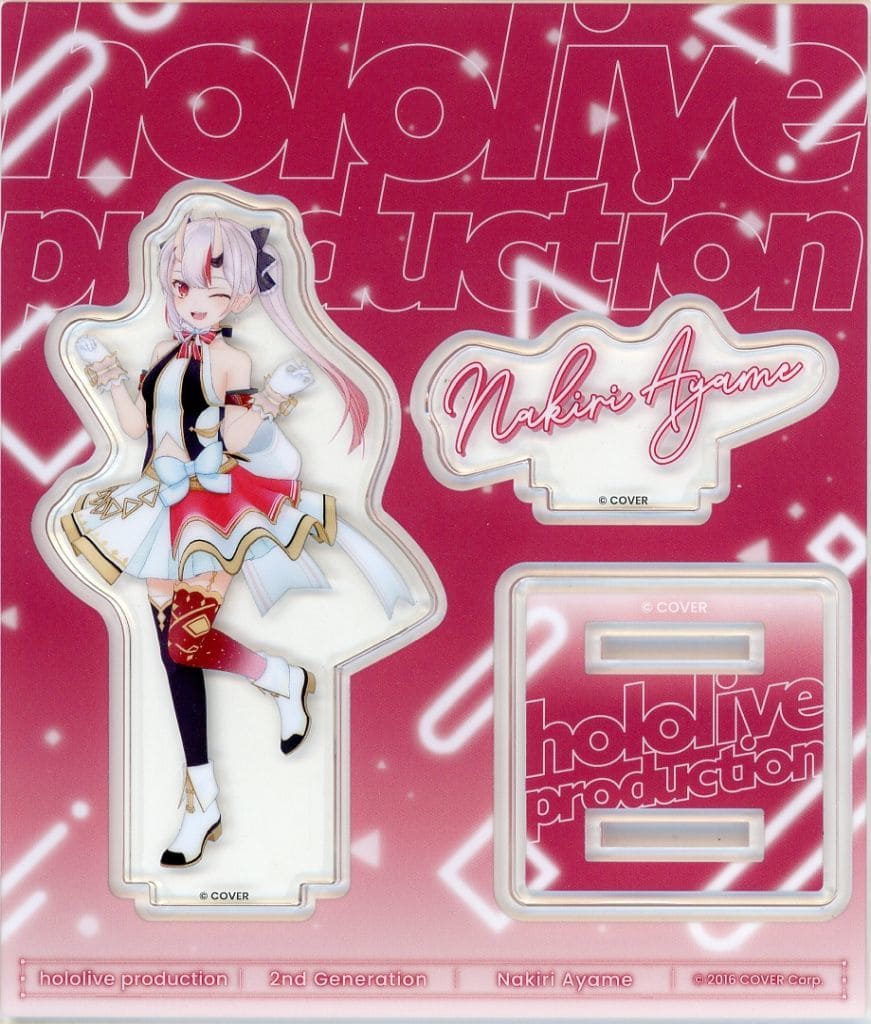 Nakiri Ayame VTuber Hololive Acrylic Stand Origin Costume Acrylic Stands [USED]