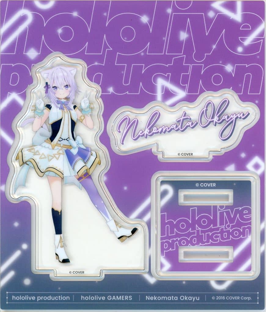 Nekomata Okayu VTuber Hololive Acrylic Stand Origin Costume Acrylic Stands [USED]