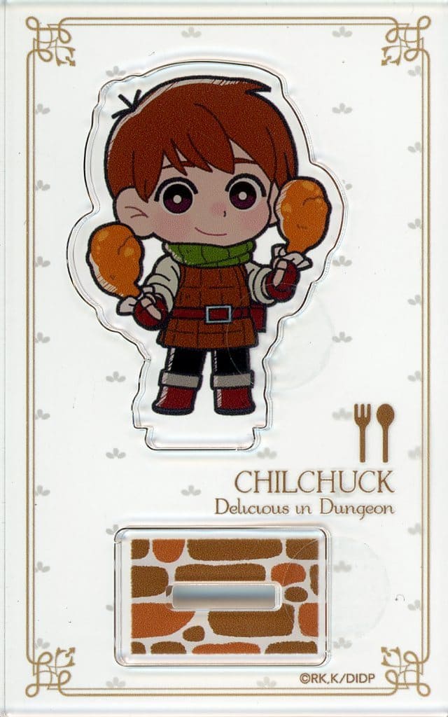Chilchuck Timms Delicious in Dungeon Acrylic Stand Collaboration Cafe at atari CAFE&DINING Delicious in Dungeon Cafe Limited Acrylic Stands [USED]