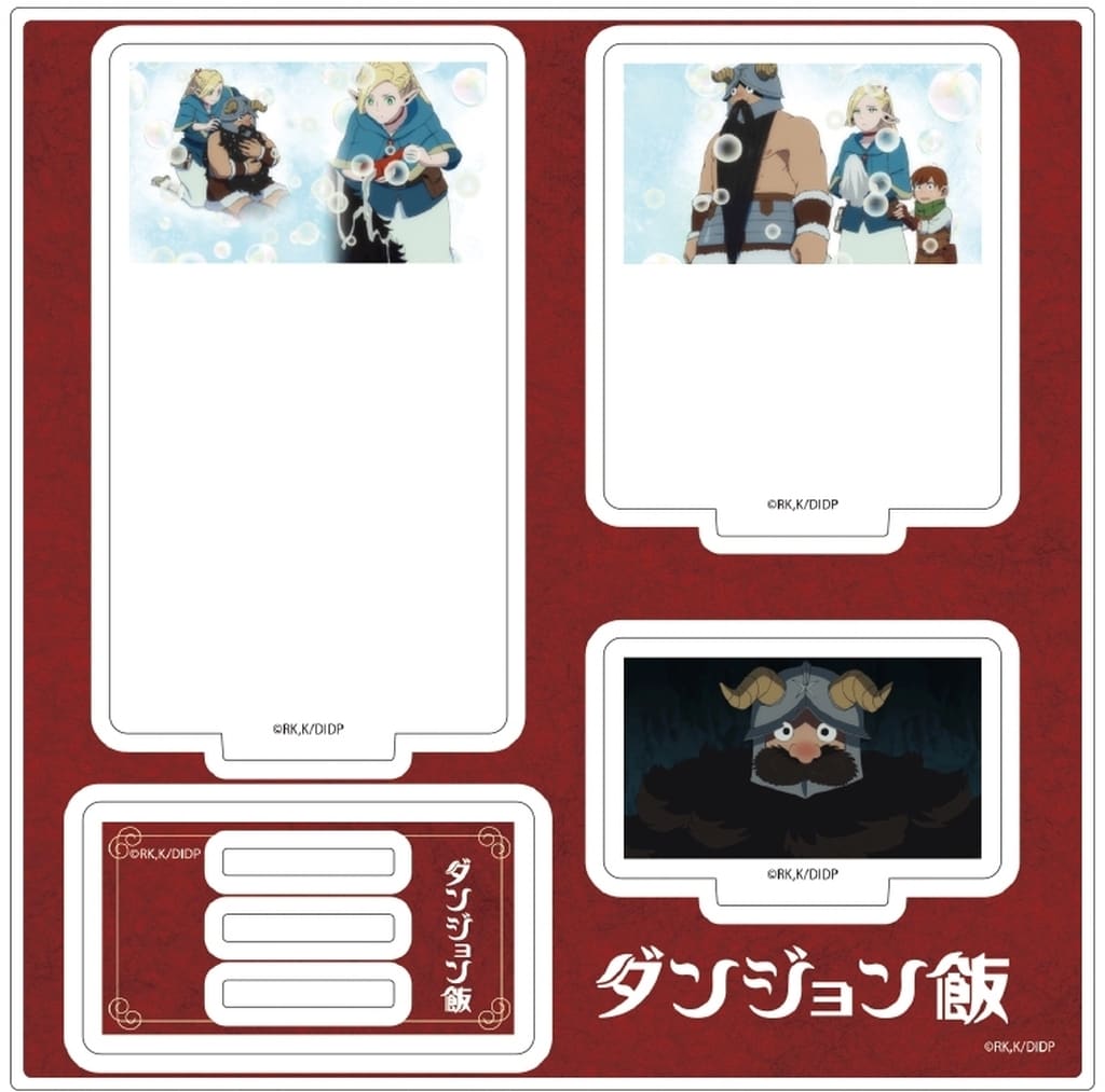 Marcille, etc. 08.D Delicious in Dungeon Scene Illust Acrylic Stand Plate Acrylic Stands [USED]