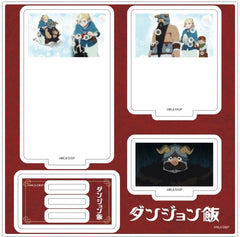 Marcille, etc. 08.D Delicious in Dungeon Scene Illust Acrylic Stand Plate Acrylic Stands [USED]