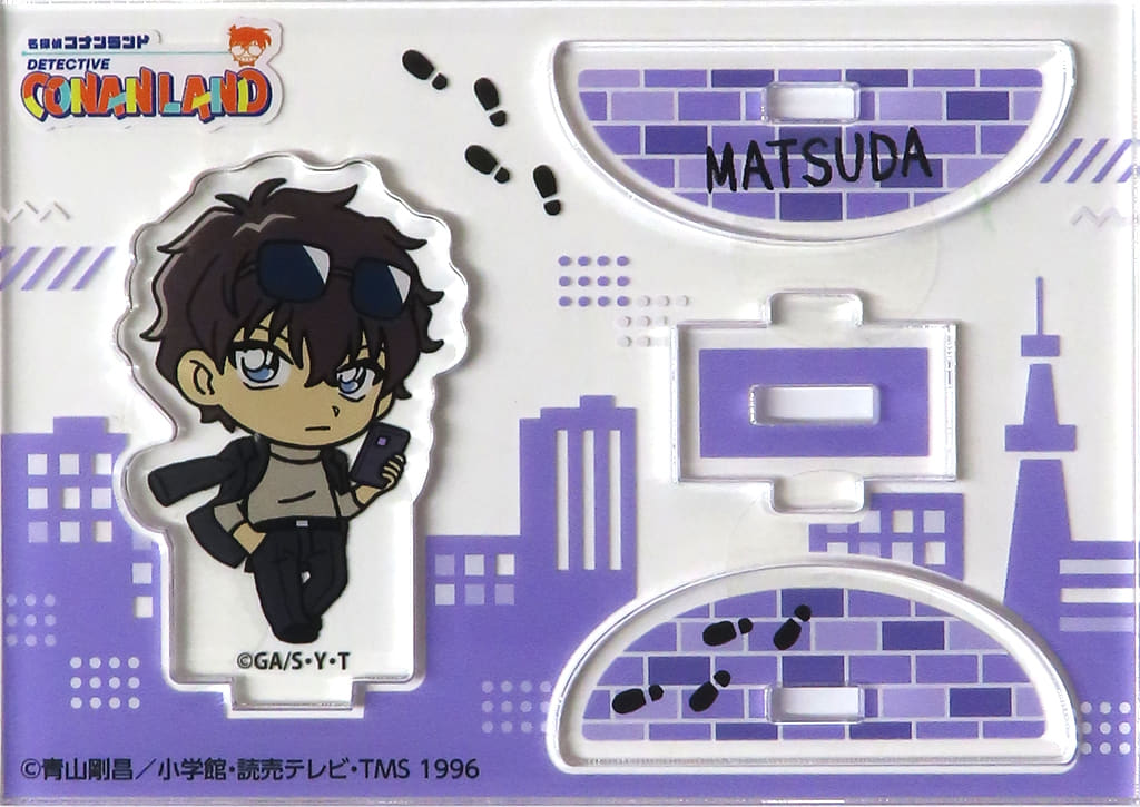 Jinpei Matsuda Detective Conan Yurayura Acrylic Stand Detective Conan Land Divercity Tokyo Plaza Limited Acrylic Stand [USED]