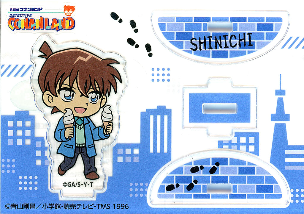 Shinichi Kudo Detective Conan Yurayura Acrylic Stand Detective Conan Land Divercity Tokyo Plaza Limited Acrylic Stand [USED]