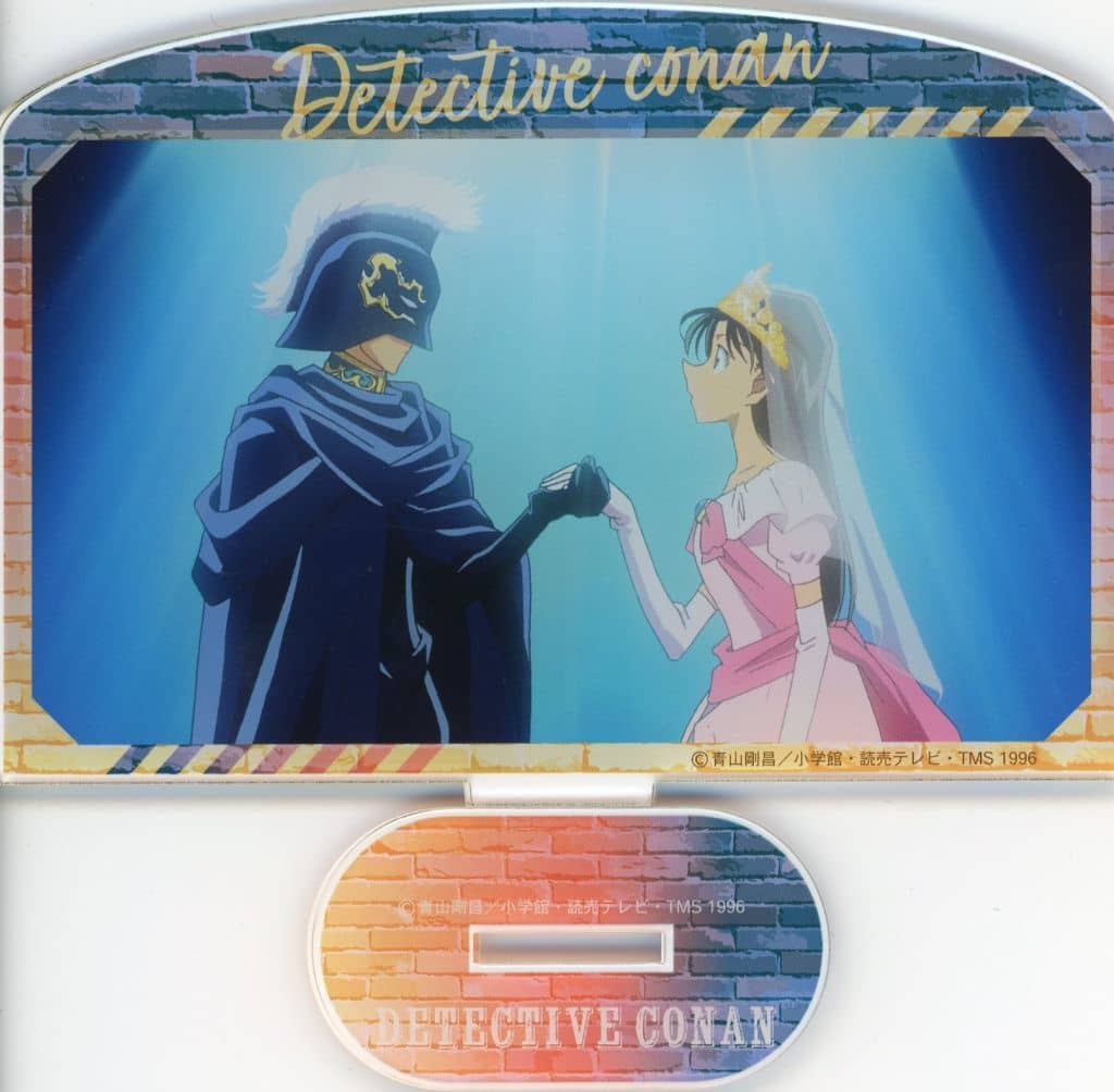 Shinichi Kudo Mori Ran Detective Conan Acrylic Stand TV Anime Opening Ver. Detective Conan Land Divercity Tokyo Plaza Limited Acrylic Stand [USED]