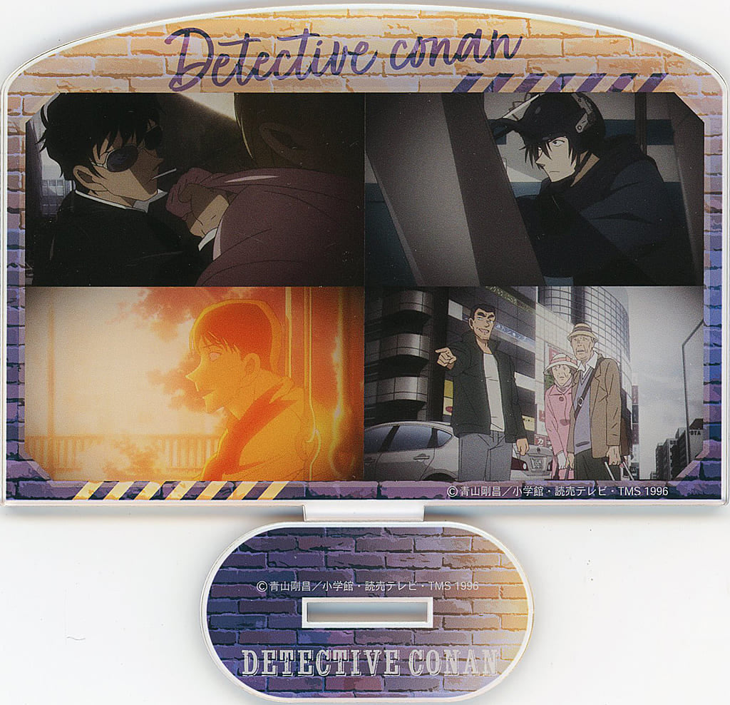 Jinpei Matsuda Kenji Hagiwara Hiromitsu Morofushi Detective Conan Acrylic Stand TV Anime Ending Ver. Detective Conan Land Divercity Tokyo Plaza Limited Acrylic Stand [USED]