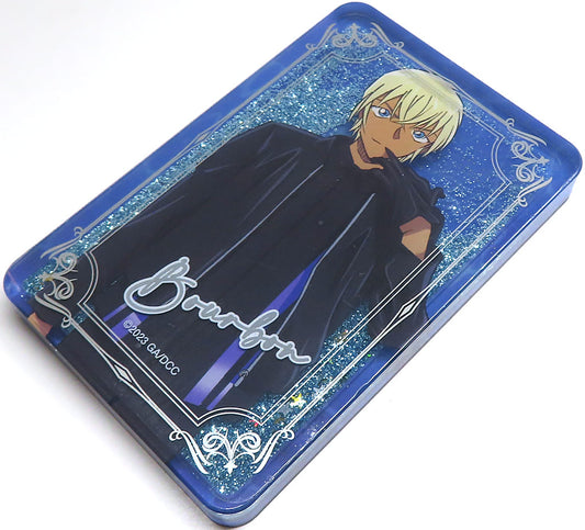 Bourbon Detective Conan: Black Iron Submarine Glitter Acrylic Blocks Korea Limited Acrylic Stand [USED]
