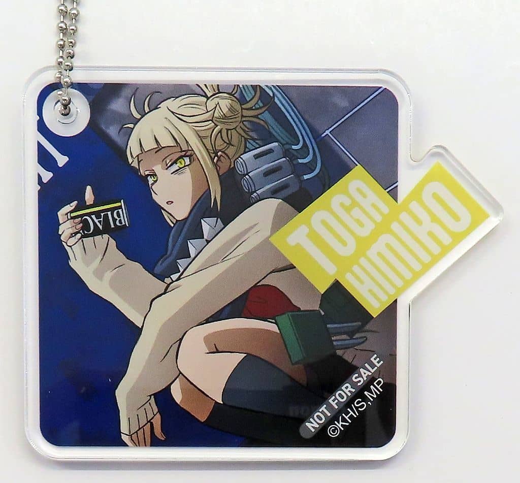 My Hero Academia Toga Himiko Acrylic Keychain Suntory Vending Machine Vol. 2 Exclusive Campaign Winning Item Keychains [USED]