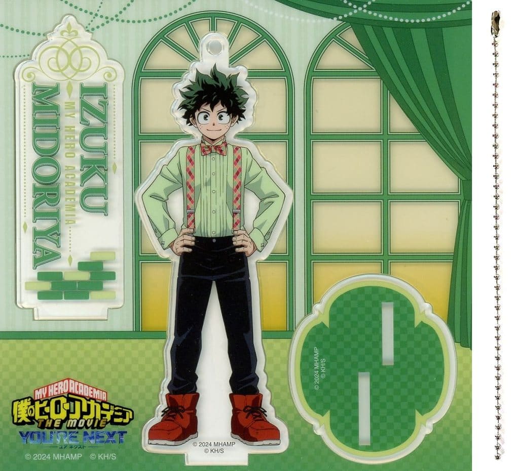 My Hero Academia THE MOVIE: You're Next Izuku Midoriya Acrylic Stand Theater Limited Acrylic Stands [USED]