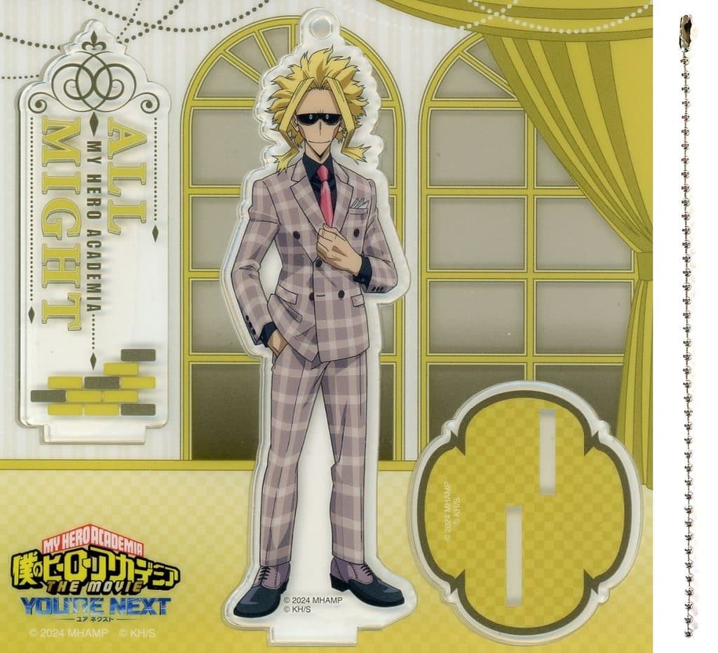 My Hero Academia THE MOVIE: You're Next All Might Acrylic Stand Theater Limited Acrylic Stands [USED]