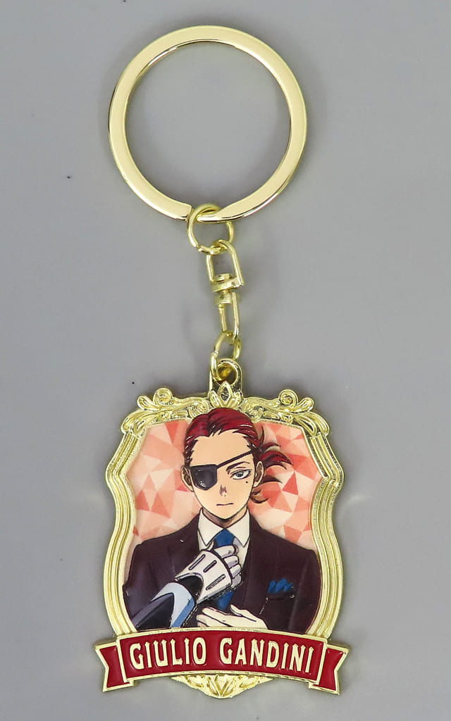 My Hero Academia THE MOVIE: You're Next Giulio Gandini Relief Keychain Theater Limited Keychains [USED]