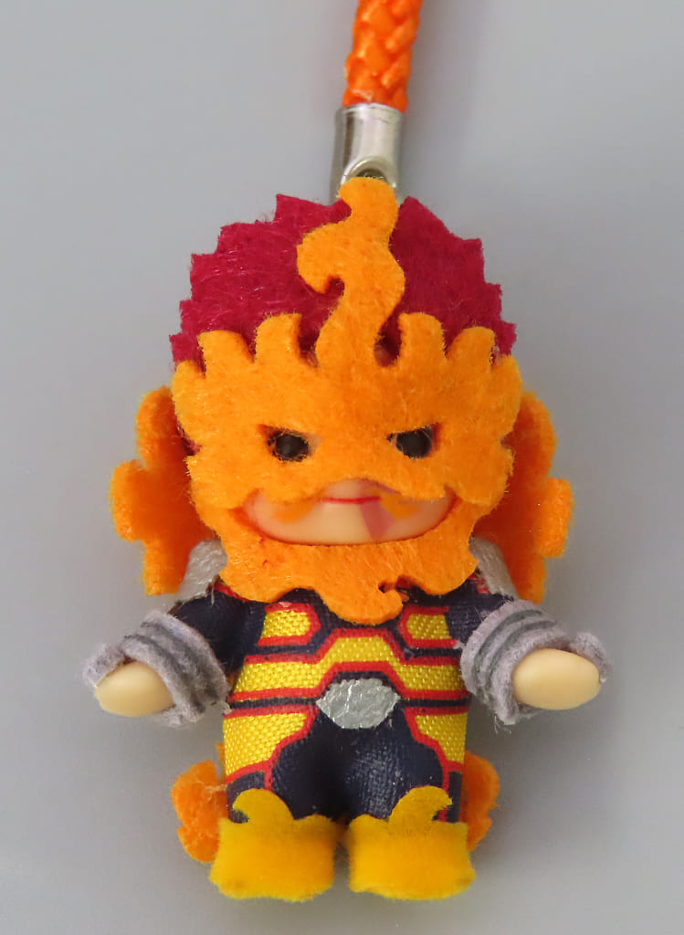 My Hero Academia THE MOVIE: You're Next Endevor Costume Kewpie Theater Limited Keychains [USED]