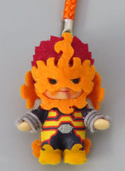 My Hero Academia THE MOVIE: You're Next Endevor Costume Kewpie Theater Limited Keychains [USED]