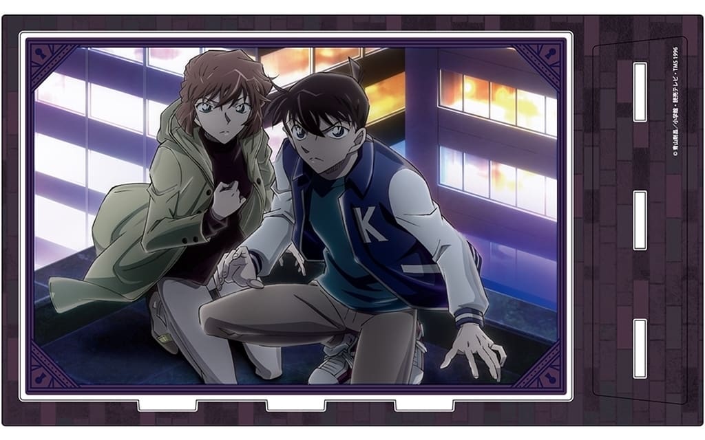 Ai Haibara Shinichi Kudo Design B Detective Conan Acrylic Art Stand Vol.4 Acrylic Stand [USED]