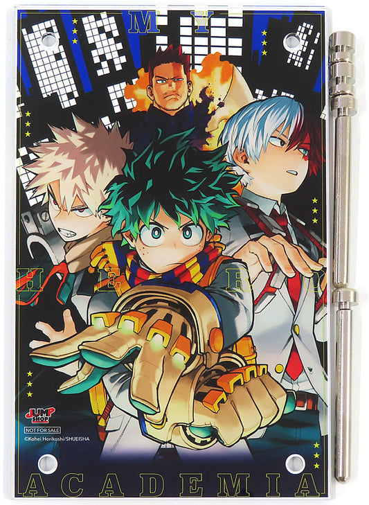 My Hero Academia Izuku Midoriya & Others Acrylic Plaque 45017 Jump Shop Limited App Exclusive Novelty 3000 Point Redemption Item Acrylic Stands [USED]
