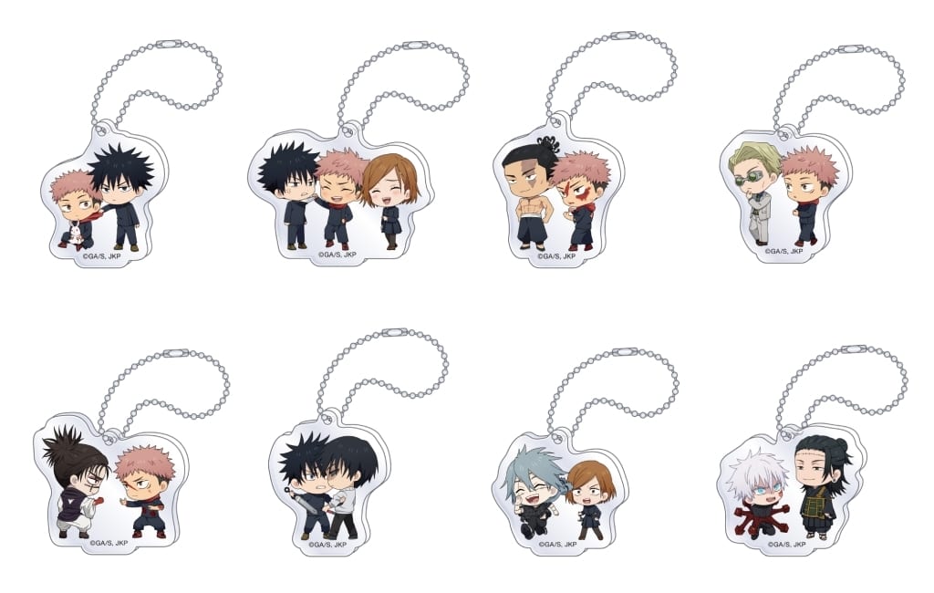 Kento Nanami, etc. Jujutsu Kaisen Season 2 Acrylic Keychain Collection All 8 Types Set Key Chain [USED]