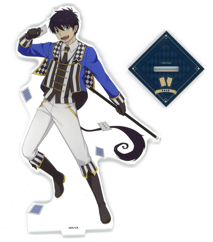 Rin Okumura Blue Exorcist: Shimane Illuminati Saga Acrylic Figure Stand Trump Ver. Pop Up Shop in Marui Limited Acrylic Stands [USED]