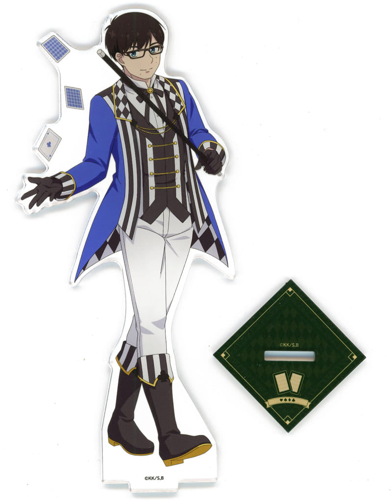Yukio Okumura Blue Exorcist: Shimane Illuminati Saga Acrylic Figure Stand Trump Ver. Pop Up Shop in Marui Limited Acrylic Stands [USED]