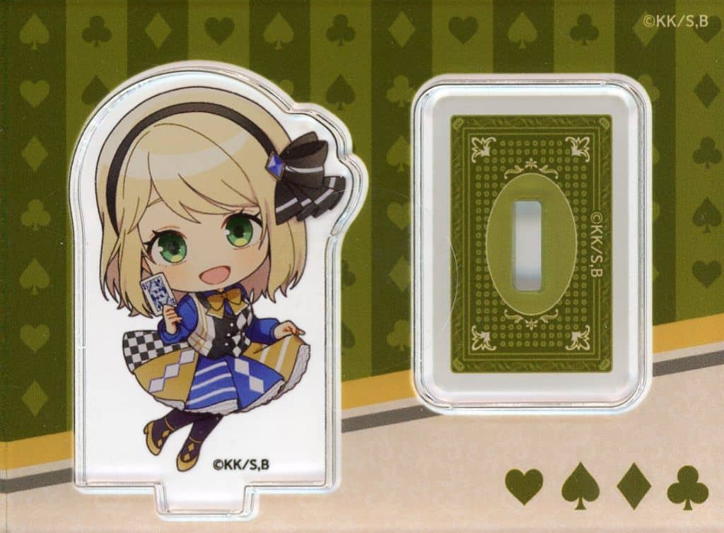 Shiemi Moriyama Blue Exorcist: Shimane Illuminati Saga Trading Mini Acrylic Stand Trump Ver. Pop Up Shop in Marui Limited Acrylic Stands [USED]