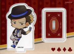 Ryuji Suguro Blue Exorcist: Shimane Illuminati Saga Trading Mini Acrylic Stand Trump Ver. Pop Up Shop in Marui Limited Acrylic Stands [USED]