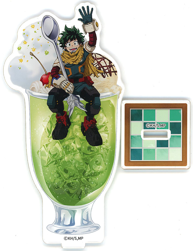 My Hero Academia Izuku Midoriya Acrylic Stand Cream Soda Yuei High School Open School Limited Acrylic Stands [USED]