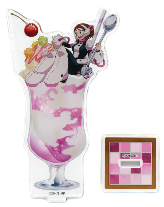 My Hero Academia Ochaco Uraraka Acrylic Stand Cream Soda Yuei High School Open School Limited Acrylic Stands [USED]