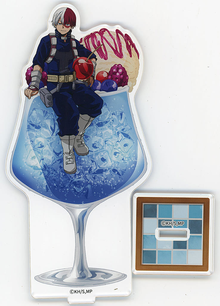 My Hero Academia Shoto Todoroki Acrylic Stand Cream Soda Yuei High School Open School Limited Acrylic Stands [USED]