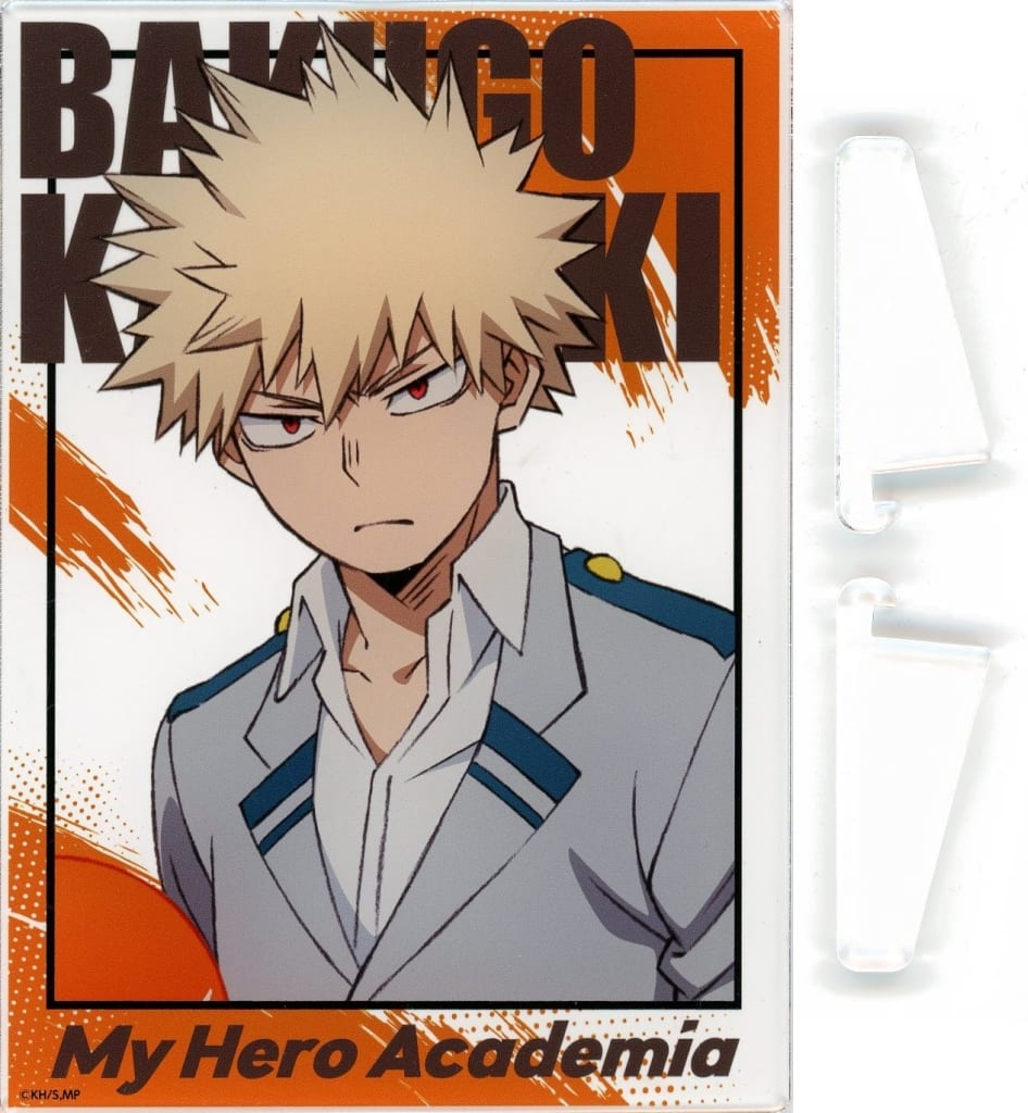 My Hero Academia Katsuki Bakugo Acrylic Board Yuei High School Open School Limited Fire the SMASH Roulette! Prize S Acrylic Stands [USED]