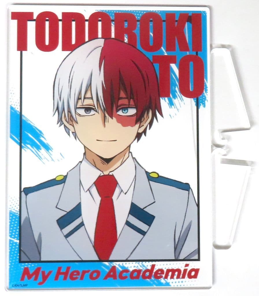 My Hero Academia Shoto Todoroki Acrylic Board Yuei High School Open School Limited Fire the SMASH Roulette! Prize S Acrylic Stands [USED]