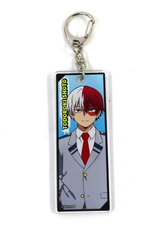My Hero Academia Shoto Todoroki Acrylic Keychain Yuei High School Open School Limited Fire the SMASH Roulette! Prize A Keychains [USED]