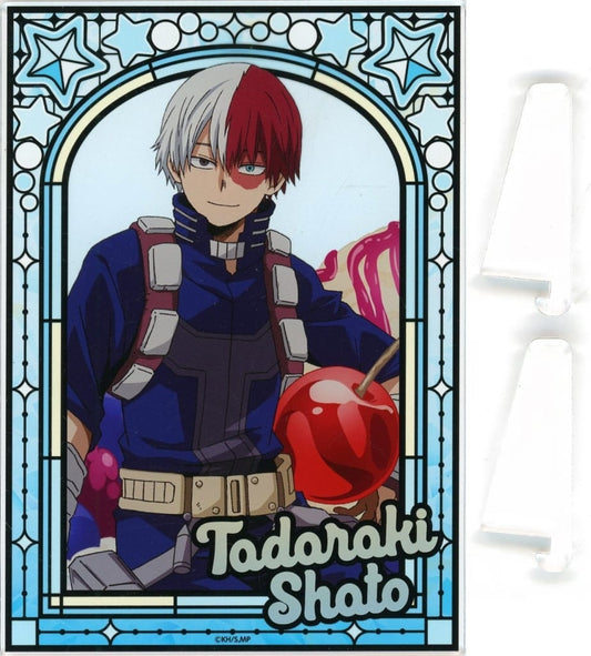 My Hero Academia Shoto Todoroki Acrylic Board Yuei High School Open School Limited Make a Cream Soda! Prize S Acrylic Stands [USED]