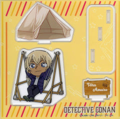 Toru Amuro Detective Conan Mini Chara Acrylic Diorama Glamping Ver. Acrylic Stand [USED]