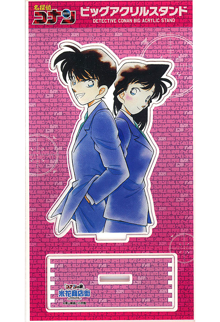 Shinichi Kudo Mori Ran Detective Conan Big Acrylic Stand Conan Department Store Exclusive Acrylic Stand [USED]