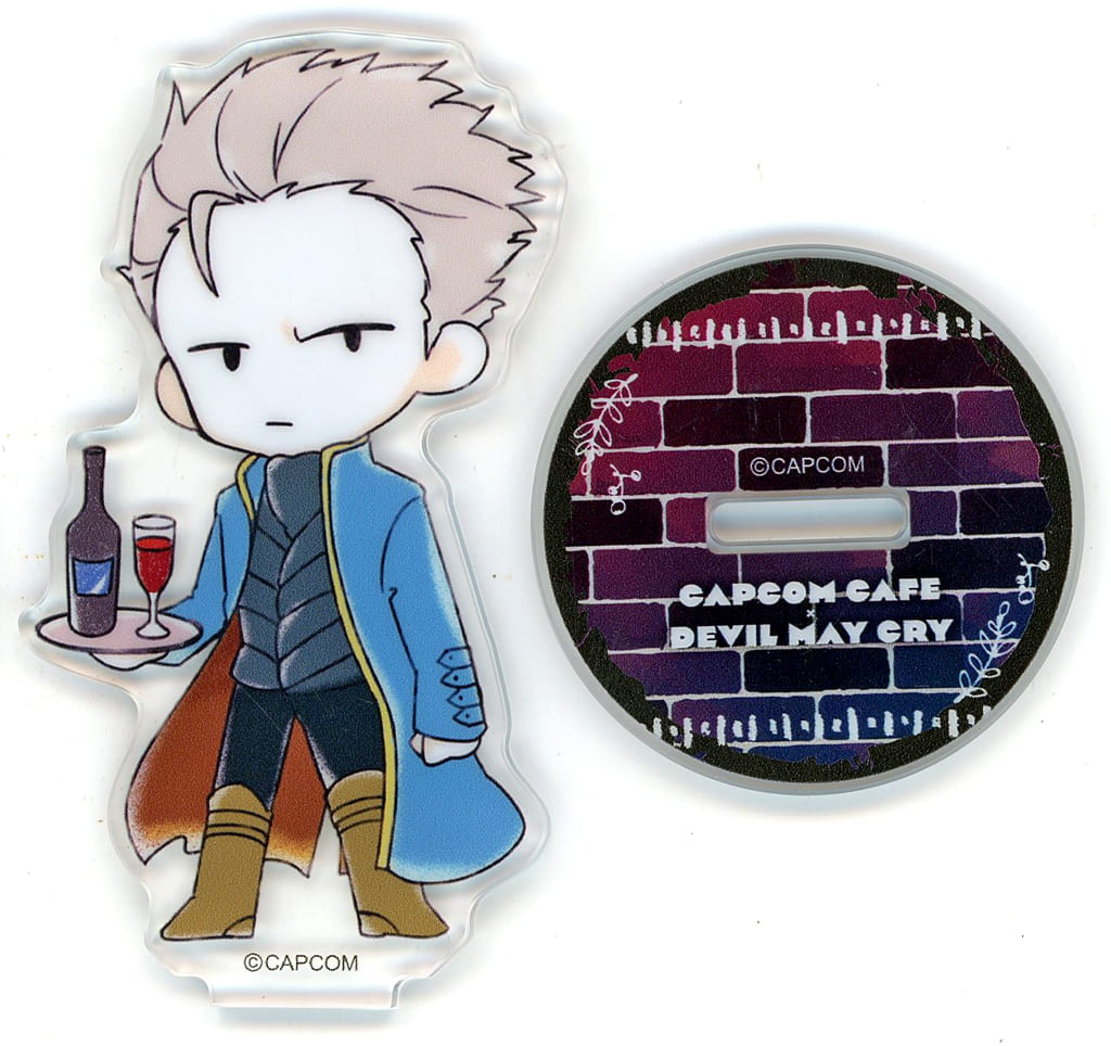 Devil May Cry Vergil Trading Acrylic Keychain Capcom Cafe Limited Acrylic Stands [USED]