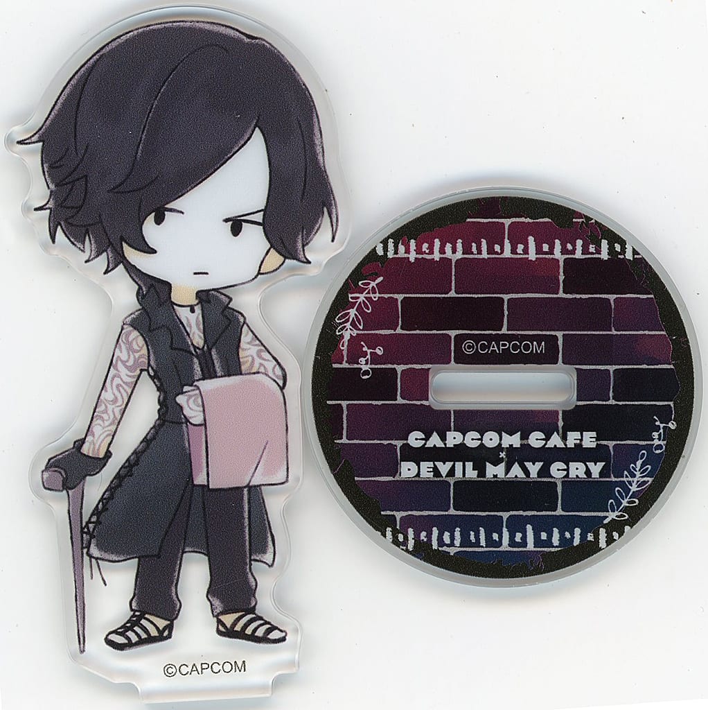 Devil May Cry V Trading Acrylic Keychain Capcom Cafe Limited Acrylic Stands [USED]