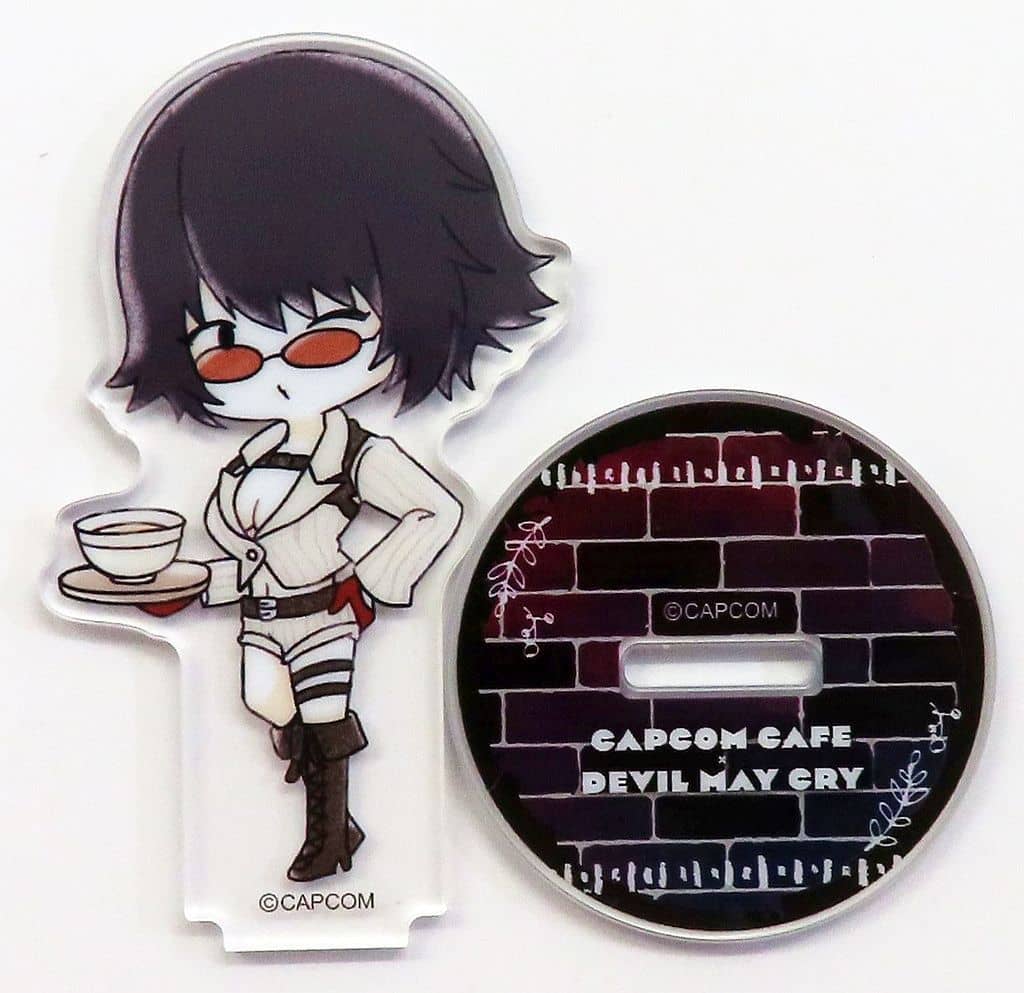 Devil May Cry Lady Trading Acrylic Keychain Capcom Cafe Limited Acrylic Stands [USED]