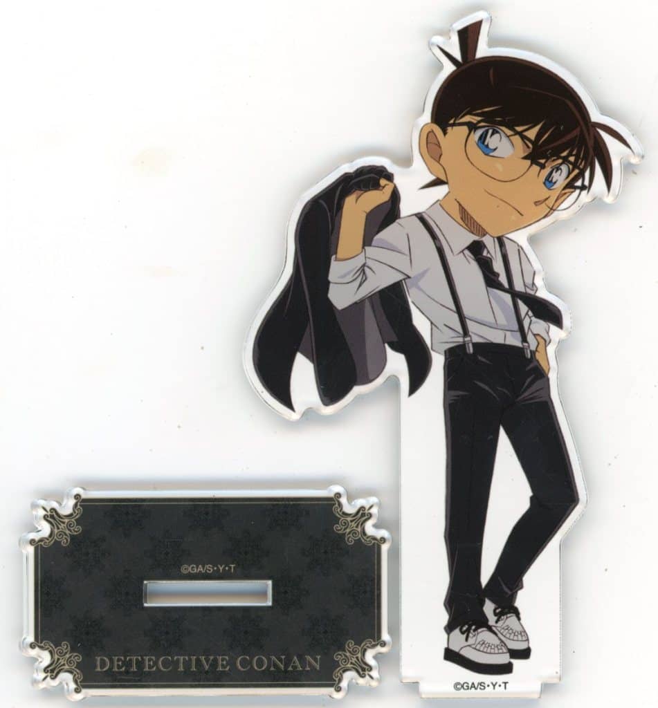 Conan Edogawa Detective Conan Acrylic Stand Monochrome Monochrome Series Release Commemorative Fair Exclusive Acrylic Stand [USED]