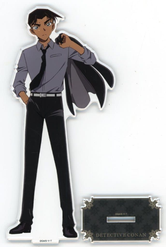 Hattori Heiji Detective Conan Acrylic Stand Monochrome Monochrome Series Release Commemorative Fair Exclusive Acrylic Stand [USED]