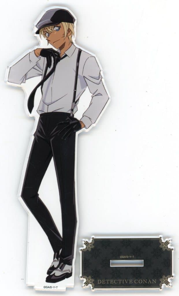 Toru Amuro Detective Conan Acrylic Stand Monochrome Monochrome Series Release Commemorative Fair Exclusive Acrylic Stand [USED]