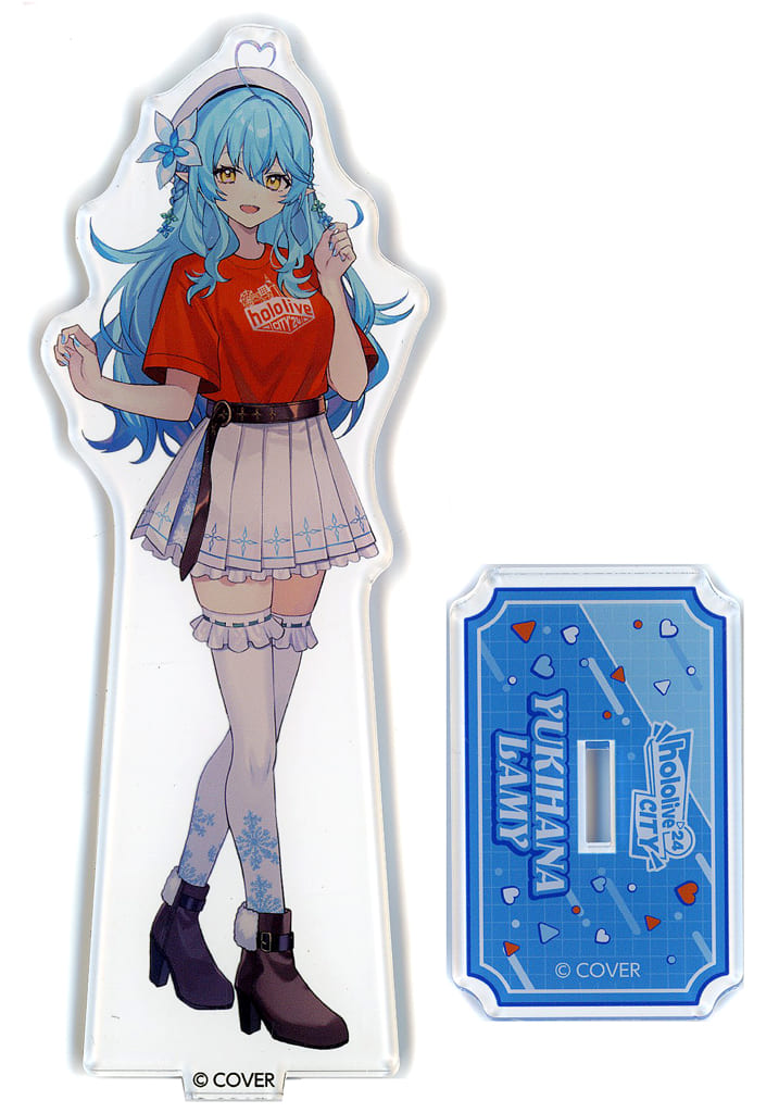Yukihana Lamy VTuber Hololive Acrylic Stand hololive CITY '24 at Yomiuri Land Exclusive Acrylic Stands [USED]