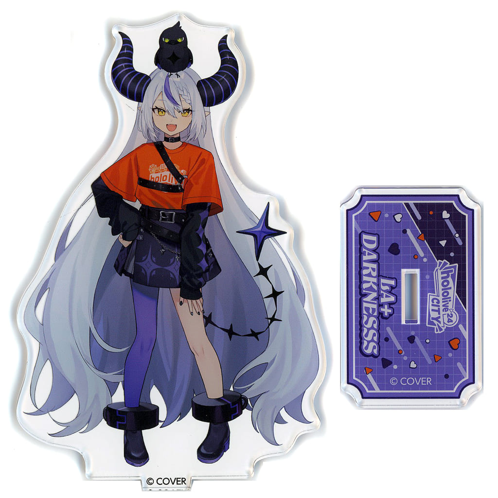 La+ Darknesss VTuber Hololive Acrylic Stand hololive CITY '24 at Yomiuri Land Exclusive Acrylic Stands [USED]