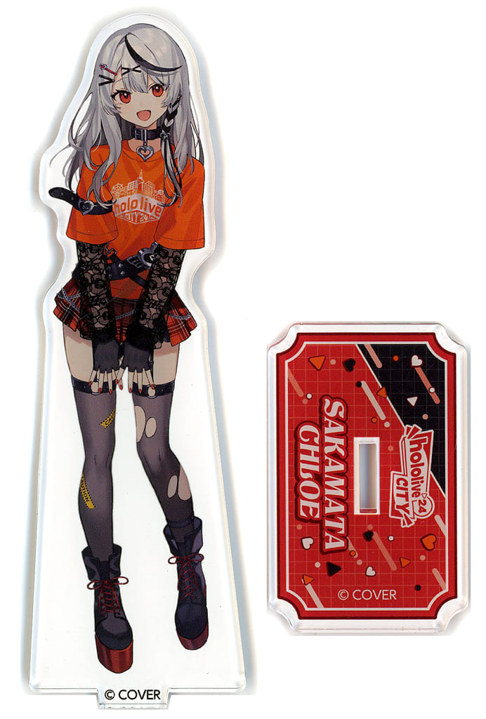 Sakamata Chloe VTuber Hololive Acrylic Stand hololive CITY '24 at Yomiuri Land Exclusive Acrylic Stands [USED]