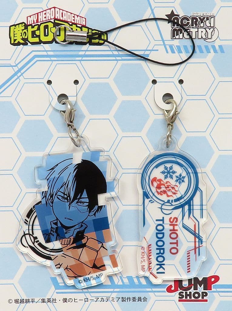 My Hero Academia Shoto Todoroki ACTION Acrymetry Keychains [USED]