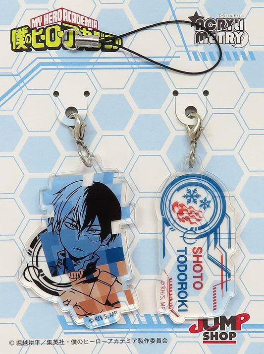 My Hero Academia Shoto Todoroki ACTION Acrymetry Keychains [USED]