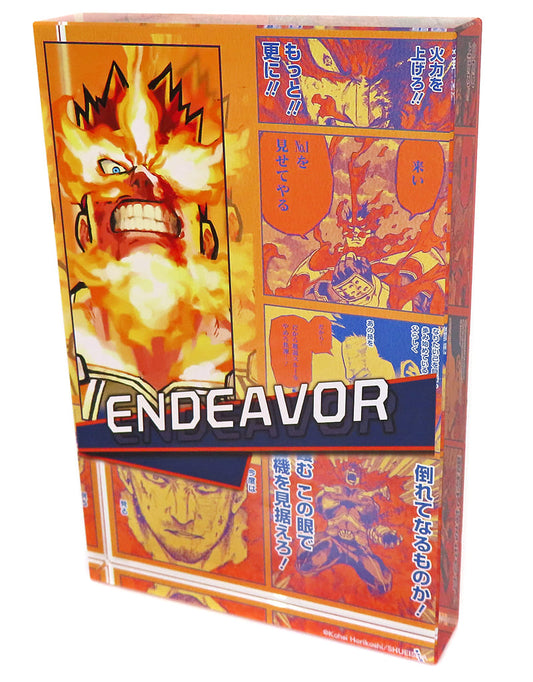 My Hero Academia Endevor Heroes Acrylic Block 2024 Acrylic Stands [USED]