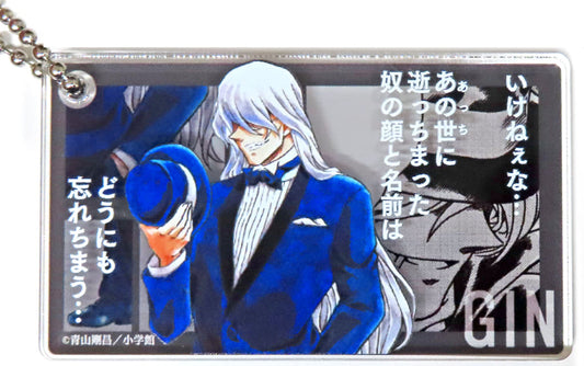 Gin Detective Conan Random Acrylic Blocks 30th Anniversary Detective Conan Exhibition Limited Acrylic Stand [USED]