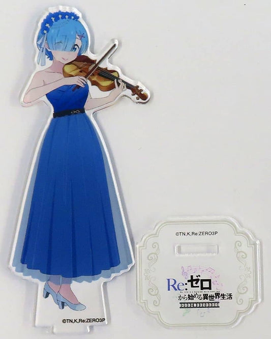 Rem Re:ZERO -Starting Life in Another World- Big Acrylic Stand Film Concert Limited Acrylic Stand [USED]