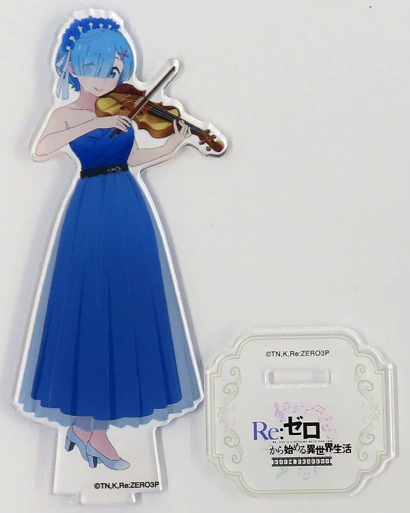 Rem Re:ZERO -Starting Life in Another World- Big Acrylic Stand Film Concert Limited Acrylic Stand [USED]